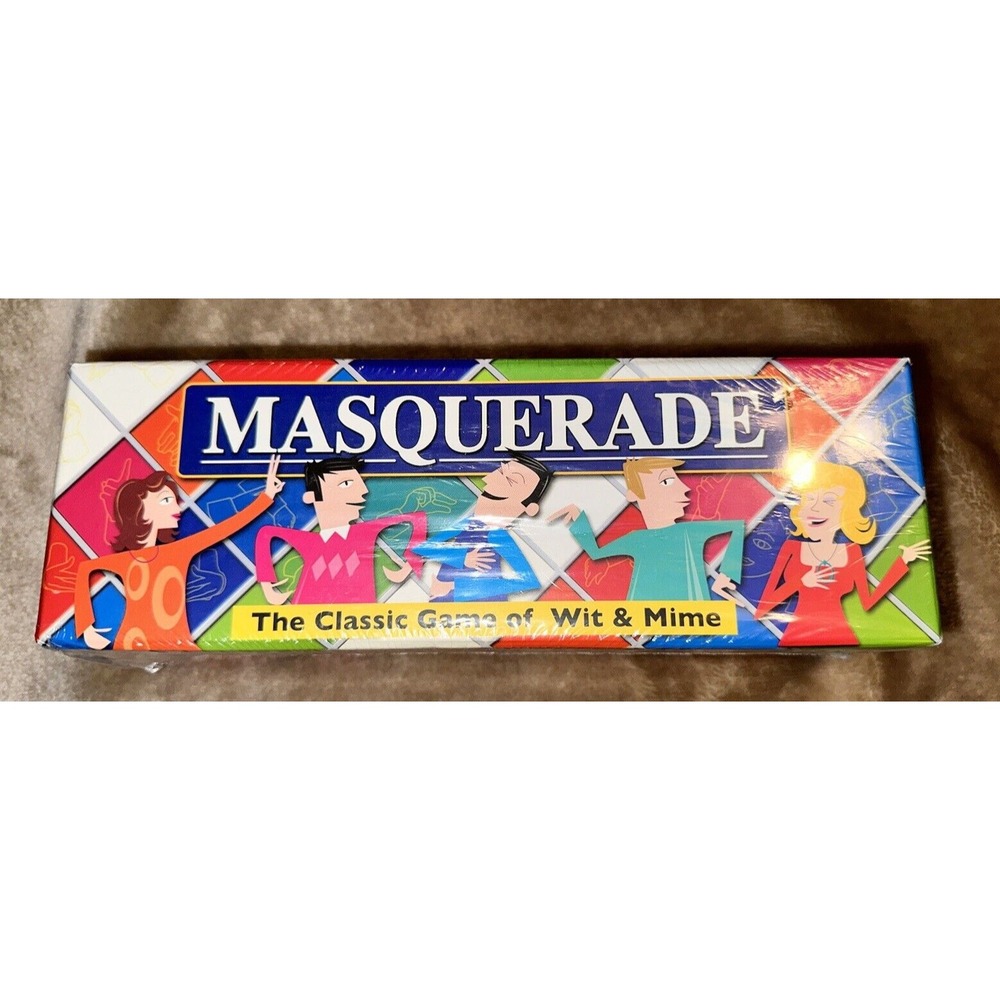 New Cheatwell Games Masquerade Classic Game of wit Mime 3+ players Age 14 and up